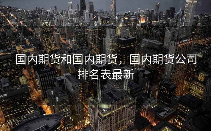 国内期货和国内期货，国内期货公司排名表最新