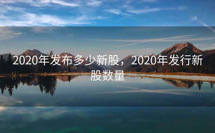 2020年发布多少新股，2020年发行新股数量