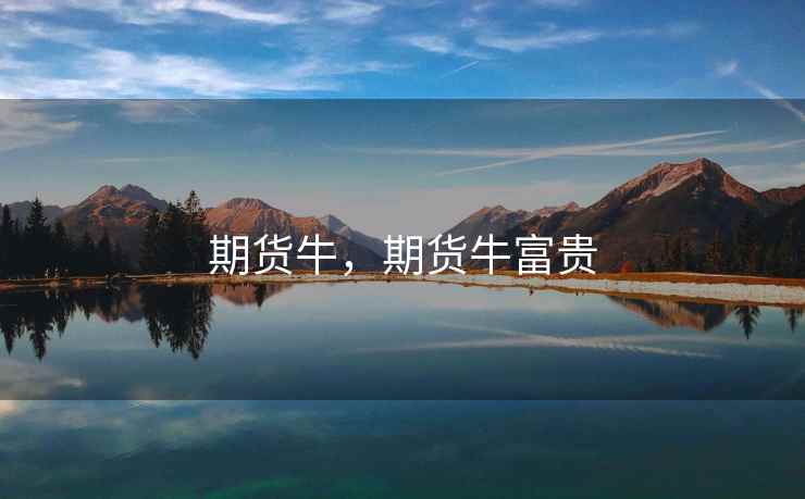 期货牛，期货牛富贵